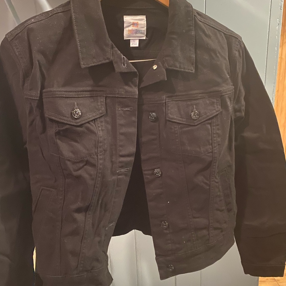 Llr Jacket. Solid Black. Never Worn - image 2